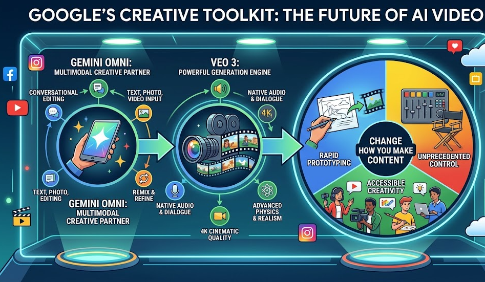 Omni, Veo 3, and The Future of AI Video: Google's Creative Toolkit Is About to Change How You Make Content