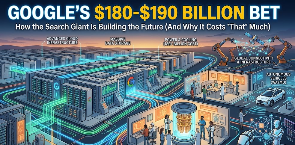 Google's $180-$190 Billion Bet: How the Search Giant Is Building the Future (And Why It Costs *That* Much)